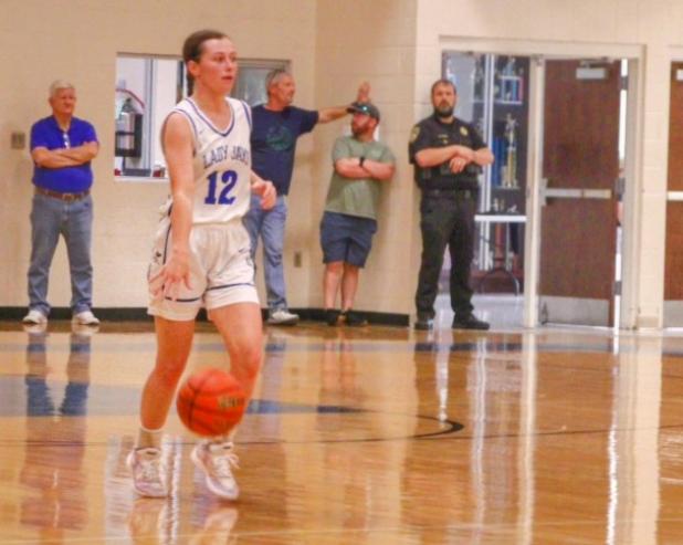 St. Edmund No. 12 Lady Jays basketball player Caroline Lavergne