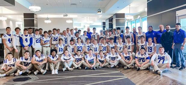 St. Edmund team at Catholic Bowl II (Photo by Dwight Jodon)