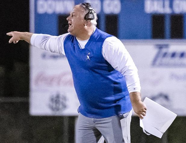 St. Ed's coach James Shiver (Photo by Dwight Jodon)