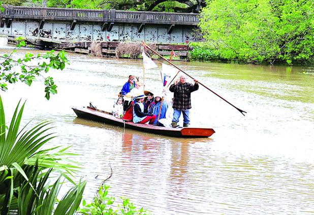 An re-enactment of the arrival of the Acadian Cajuns to St. Martinville will be held during the Acadian Memorial Heritage Festival planned March 15-16 in St. Martinville. (Submitted photo) 