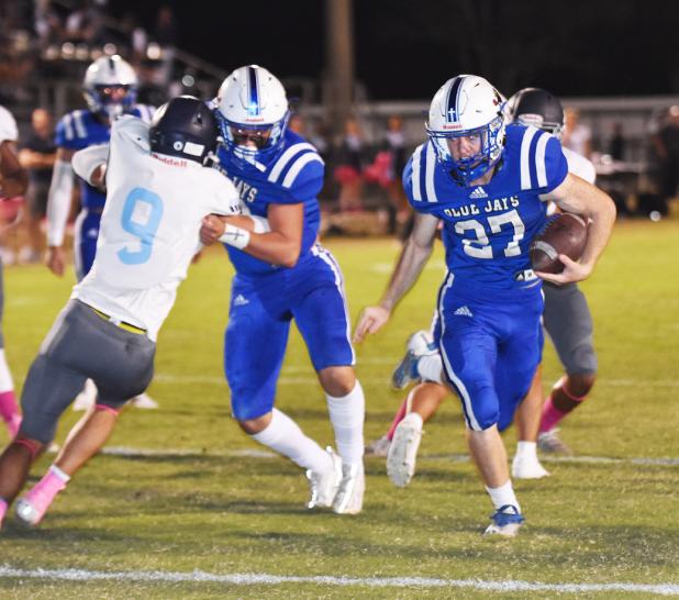 Henry Summerlin scores against WCA.