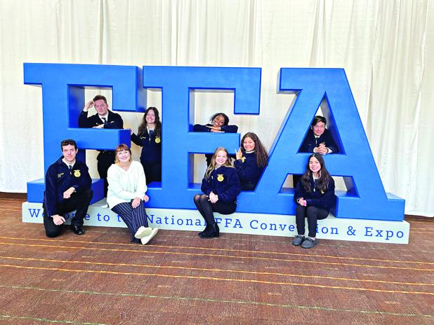 Eunice High FFA Chapter at National FFA Convention