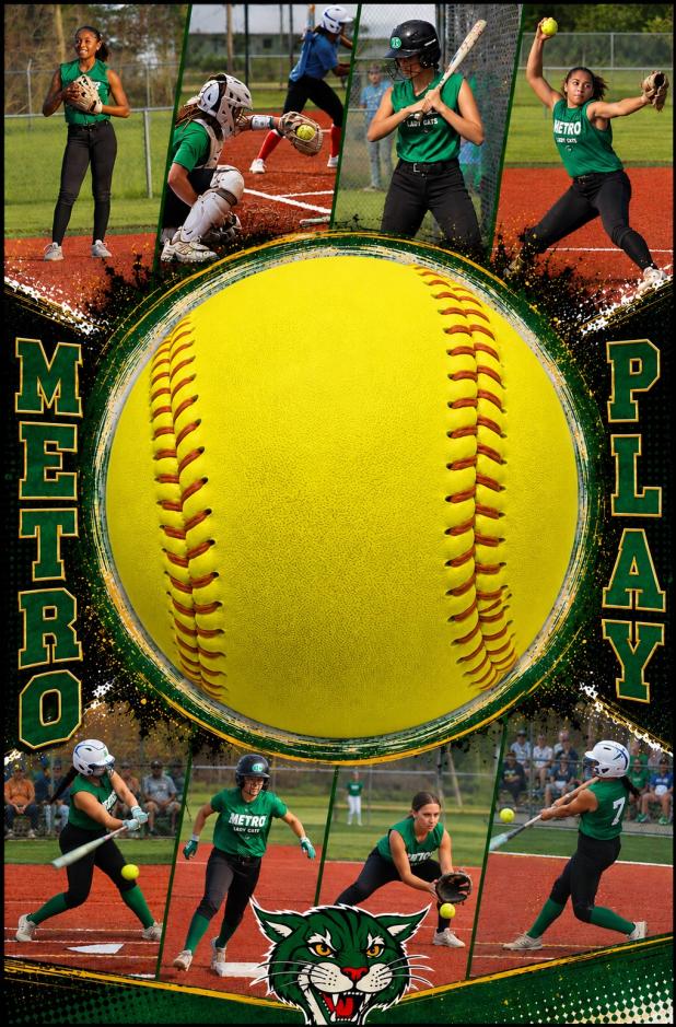 softball players