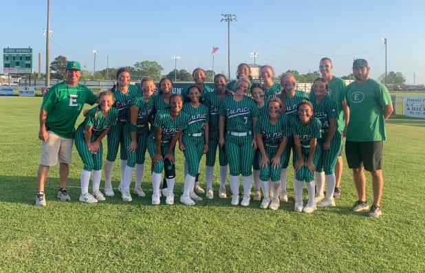 2022 Eunice High softball team