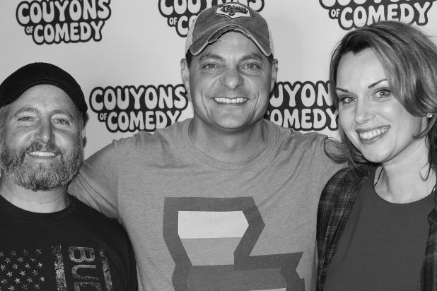 The Comedians: DJ Rhett, Bee Gee, and Dana Boucher
