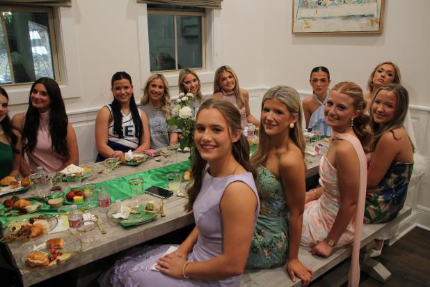 Eunice Highschool's traditional homecoming tea