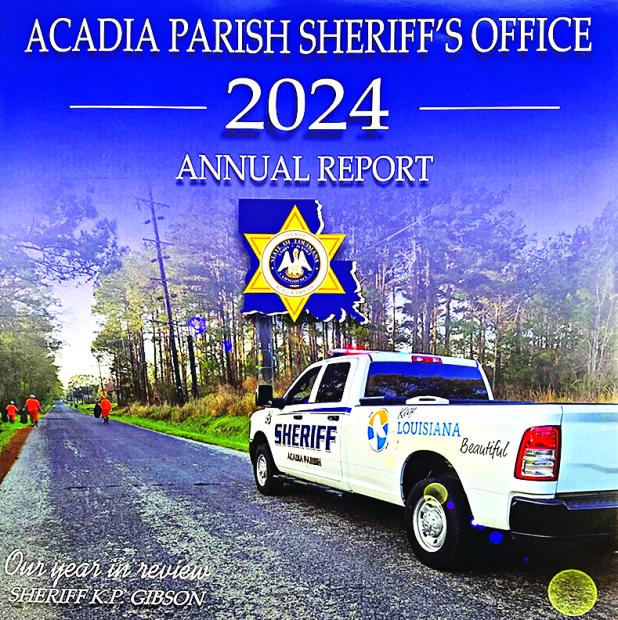 Acadia Parish Sheriff's annual report