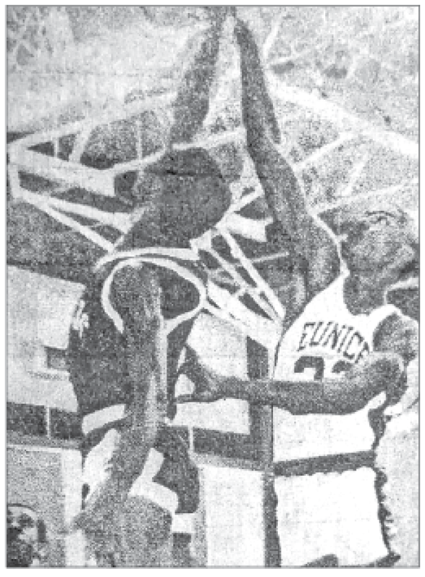 Clarence Arceneaux was a three-time All-District, All-Parish and All-State performer who was down right dominant at times. (Submitted photo)