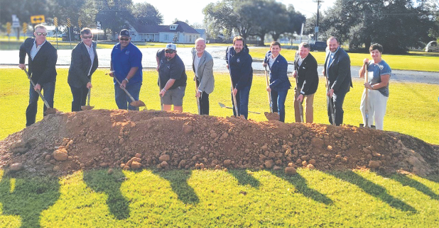 DOTD Secretary Glenn Ledet joined state and local officials today to celebrate the start of construction on two roadway improvements along LA 95 in Acadia Parish. 