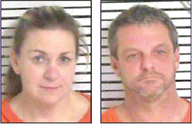 (Left) Amy Janaye Smith and (right) Travis James Soileau. All persons are presumed innocent until proven guilty in a court of law.