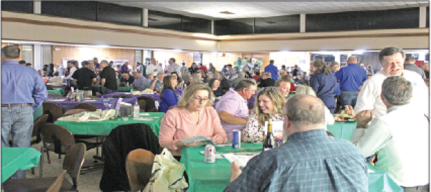 The 15th annual Taster’s Choice will be held from 6 until 9 p.m. Wednesday, Feb. 11, at the Mumphrey Center on LSUE campus. Pictured is the crowd at the event last year. (Photo by Myra Miller)
