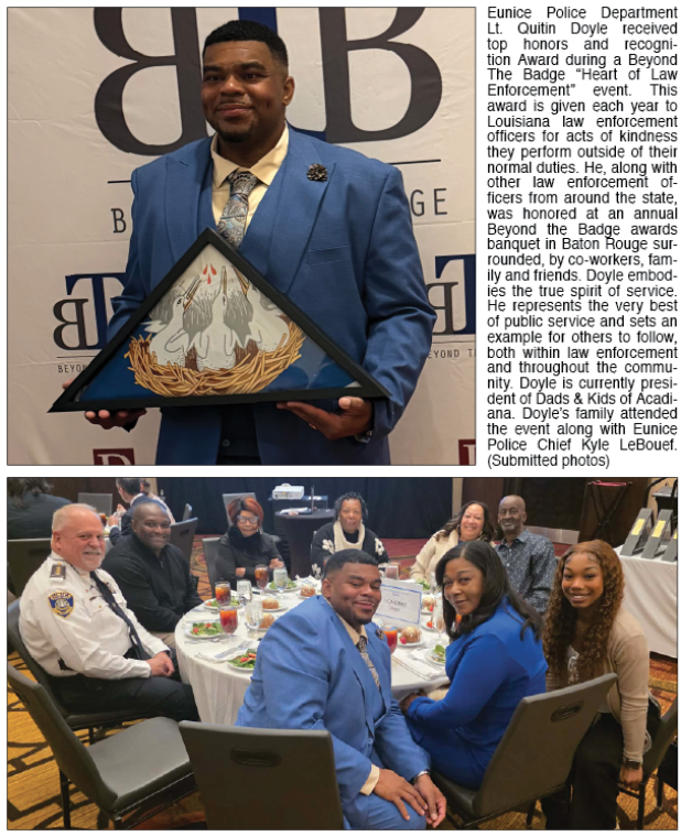 EPD officer honored at Beyond the Badge event
