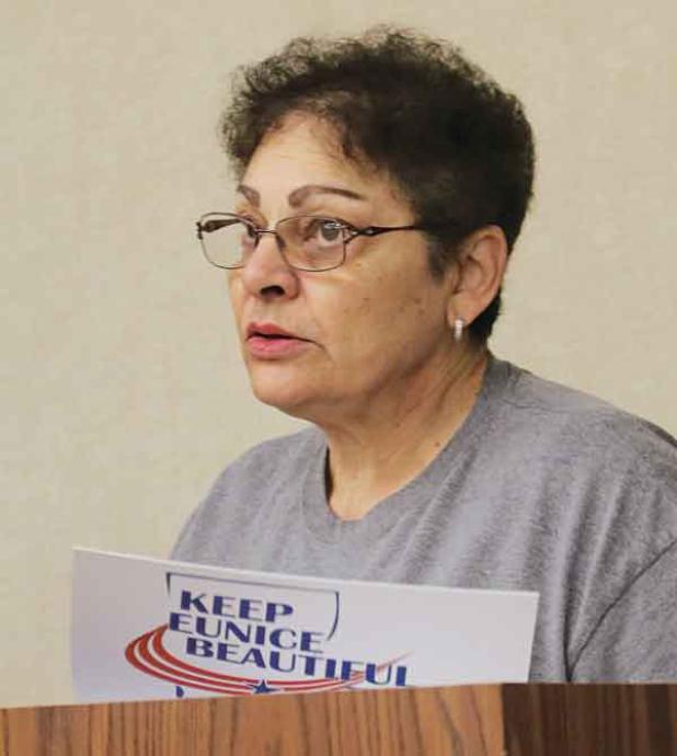 Donna Baltakis, director of Keep Eunice Beautiful.