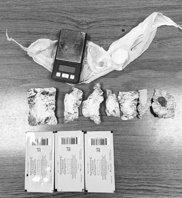 Drugs confiscated after the arrests