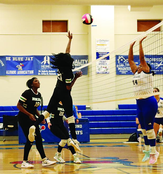 Eunice High Volleyball Versus St Ed's