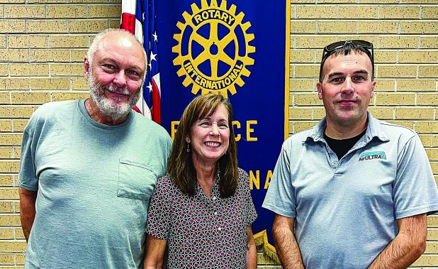 Eunice rotary Dr. Kathy Tracy