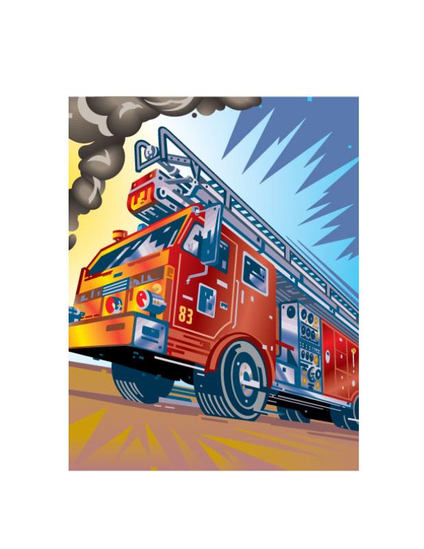 Fire truck.