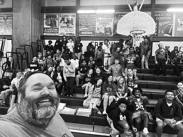 First baptist church of Eunice speaks at EHS
