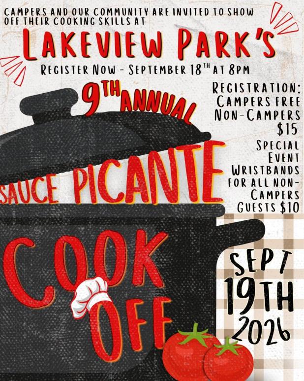 Lakeview Park's Sauce  Picante Cook-Off
