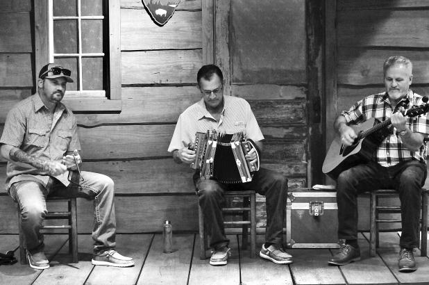 Pictured from left, Chase Jardell, Robert Jardell and Edwin Guidry