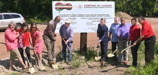 Opelousas ground-breaking