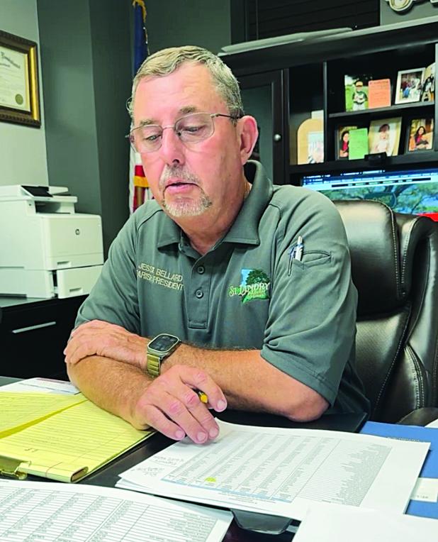 Parish President Jesse Bellard