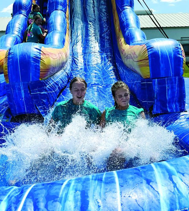 Fun times at Eunice High. (Photo by Rebecca Chaisson)
