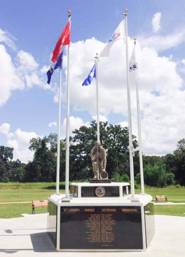 St. Landry parish veterans memorial