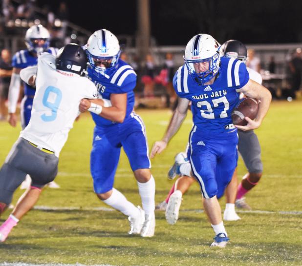 Henry Summerlin scores against WCA.