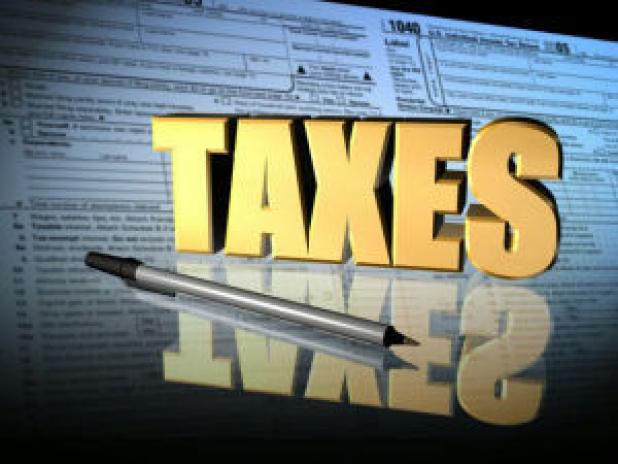 Taxes due.