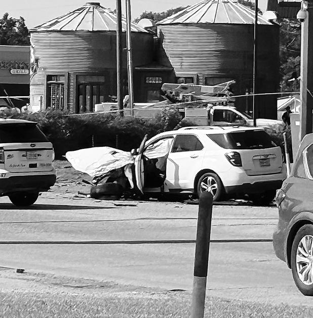 Car after collision