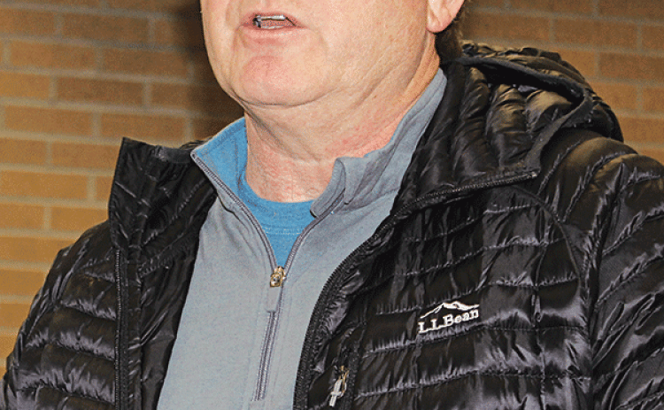 Eunice native and president of the Louisiana Wildlife Federation, Zac Burson, spoke on Wednesday to the Eunice Rotary Club. (Photo by Myra Miller)