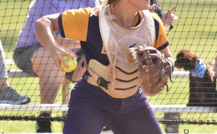 LSUE All-American catcher Katie Salling returns for the Lady Bengals this season.