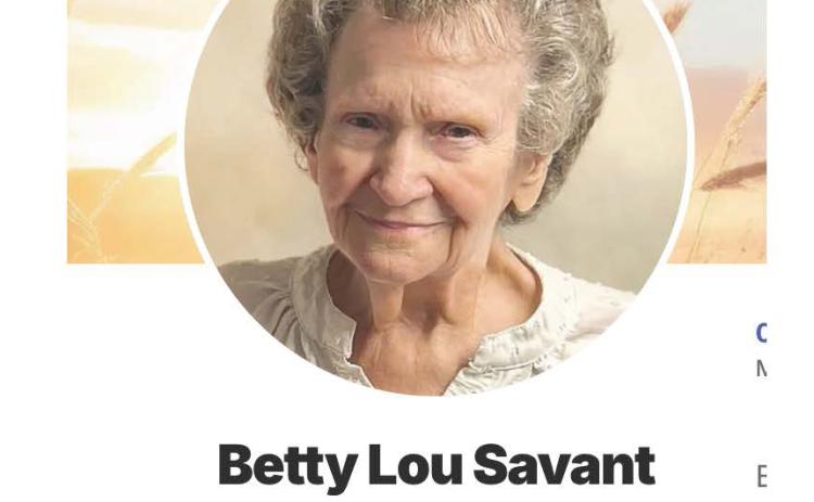 Betty Lou Savant Fontenot
