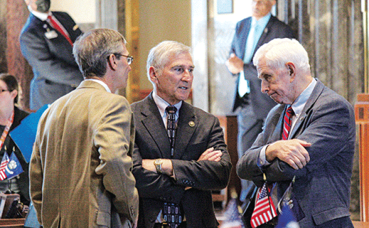 Lawmakers met in a special session to create a $45 million plan to expand home insurance coverage in Louisiana. (Photo by Francis Dinh/LSU Manship School News Service)