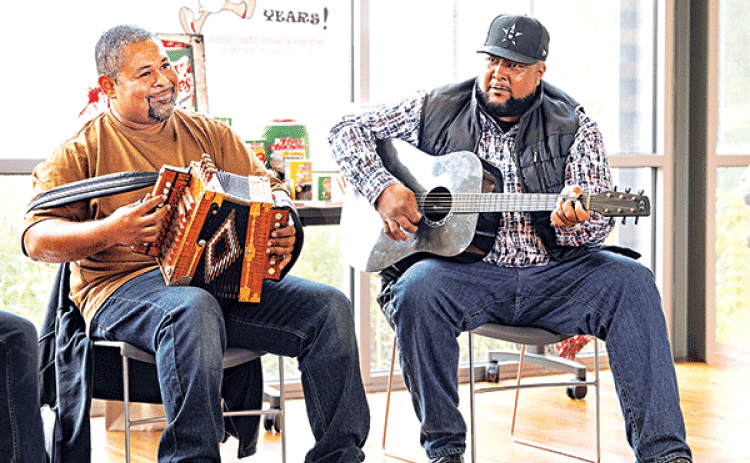 Dexter Ardoin and Keith Frank. (Submitted phto)