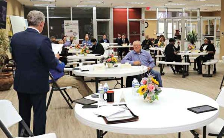 The St. Landry Economic Development Board met Tuesday in Opelousas. (Photo by Harlan Kirgan)