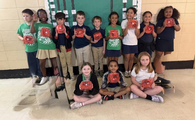 East Elementary second graders learned about Clara Barton, “Angel of the Battlefield.”