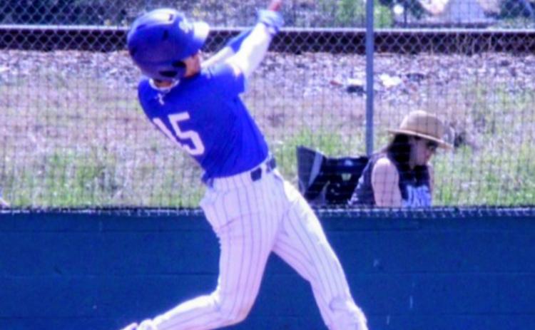 St. Edmund High catcher Peyton Vizena. (Photo by Rhett Manuel)