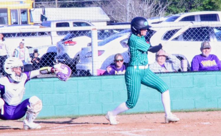 Eunice High pitcher Madelyn Smith. (Photo by Rhett Manuel)