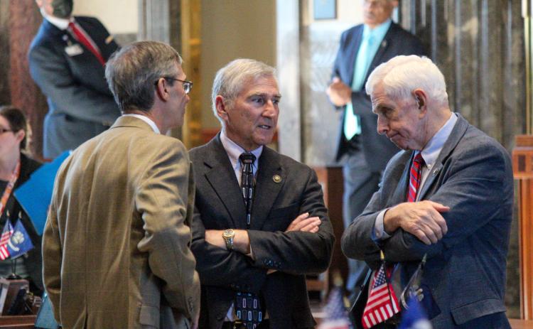 Lawmakers met in a special session to create a $45 million plan to expand home insurance coverage in Louisiana. (Photo by Francis Dinh/LSU Manship School News Service)