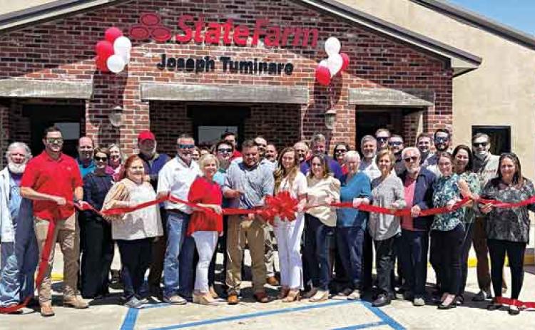 A grand opening and ribbon-cutting ceremony were held Thursday for Joseph Tuminaro State Farm, 120 E. Laurel Ave., Eunice.