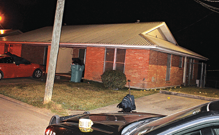 The scene of a double homicide in Opelousas on Dec. 1, 2022. (St. Landry Crime Stoppers photo)