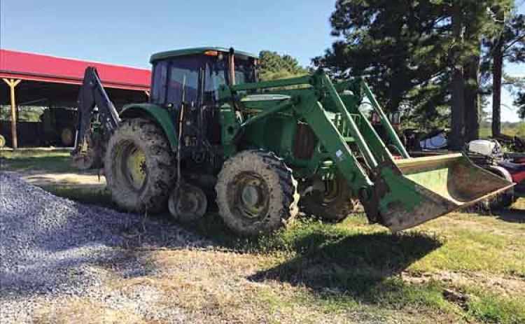 Stolen tractor