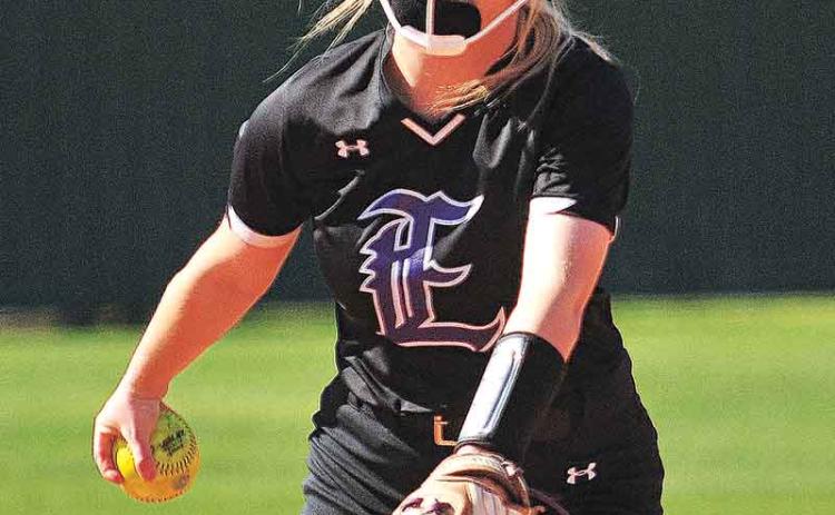 LSUE pitcher Chloe Bennett improved her record to 20-7 in the Bengal win over Itawamba on Thursday.