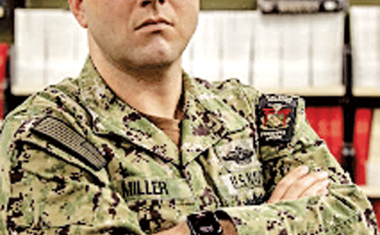 Chief Petty Officer Jeremiah Miller, a native of Eunice, Louisiana, serves at the U.S. Navy Medical Readiness Training Command hospital in Yokosuka, Japan.(Photo by Mass Communication Specialist 1st Class Bryan Niegel)