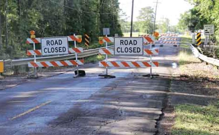 Bridge closed