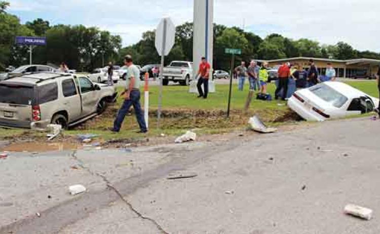 U.S. 190 wreck