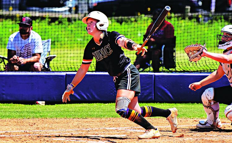 Peyton Prince, a freshman at LSUE, has been named a first-team selection to the All-South Region team.