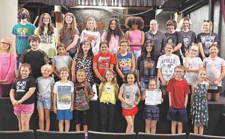 As Eunice Players’ Theatre rehearses with these young actors of the cast of “Charlotte’s Web,” they are seeking youth artists, ages 8 to 18, to paint the scenery for the stage. With the guidance of adult artists and teachers, those with a budding talent for drawing and painting will create the visual elements of the play, including the interior of a barn and the exterior of a county fair. In the meantime, the actors will continue to learn their lines and develop their characters for the performances to be h